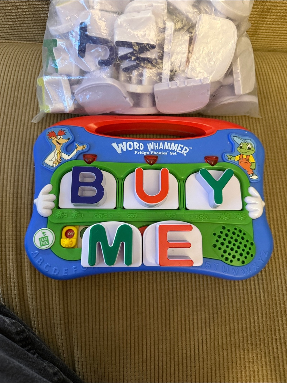 Fridge Phonics Set — Blue and Green